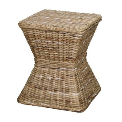 Keoni Rattan Stool
