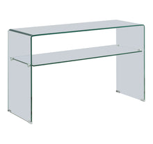Load image into Gallery viewer, Glass  Rectangular Console Table
