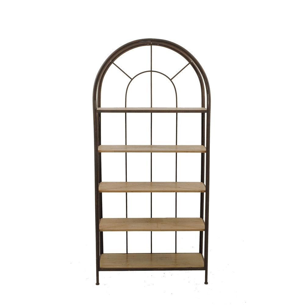 Metal Framed Bookshelf