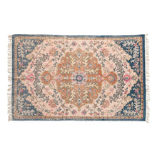 Load image into Gallery viewer, Woven Cotton Distressed Rug
