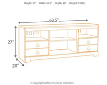 Load image into Gallery viewer, Willowton LG TV Stand w/Fireplace Option
