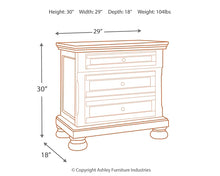 Load image into Gallery viewer, Robbinsdale Two Drawer Night Stand
