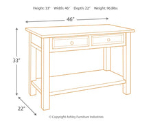 Load image into Gallery viewer, Tyler Creek Sofa Table
