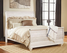Load image into Gallery viewer, Willowton Queen Sleigh Bed
