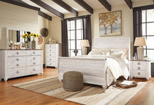 Load image into Gallery viewer, Willowton Queen Sleigh Bed
