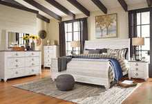 Load image into Gallery viewer, Willowton  Sleigh Bed
