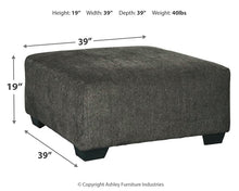 Load image into Gallery viewer, Ballinasloe Oversized Accent Ottoman
