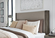 Load image into Gallery viewer, Anibecca Queen Upholstered Panel Bed
