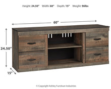 Load image into Gallery viewer, Trinell LG TV Stand w/Fireplace Option
