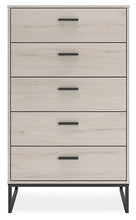 Load image into Gallery viewer, Socalle Five Drawer Chest
