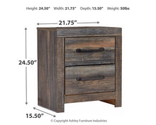 Load image into Gallery viewer, Drystan Two Drawer Night Stand
