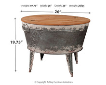 Load image into Gallery viewer, Shellmond Accent Cocktail Table
