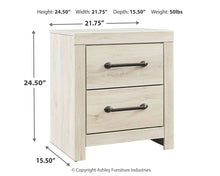 Load image into Gallery viewer, Cambeck Two Drawer Night Stand
