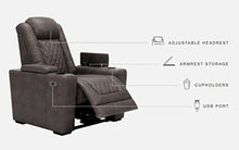 Load image into Gallery viewer, HyllMont PWR Recliner/ADJ Headrest
