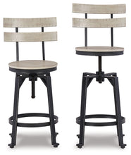 Load image into Gallery viewer, Karisslyn Swivel Barstool (2/CN)
