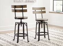 Load image into Gallery viewer, Lesterton Swivel Barstool (2/CN)
