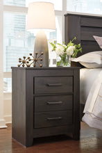 Load image into Gallery viewer, Brinxton Full Panel Bed with Mirrored Dresser, Chest and Nightstand
