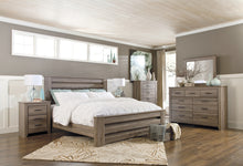 Load image into Gallery viewer, Zelen King Panel Bed with Mirrored Dresser, Chest and Nightstand
