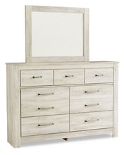 Load image into Gallery viewer, Bellaby  Crossbuck Panel Bed With Mirrored Dresser
