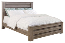 Load image into Gallery viewer, Zelen King Panel Bed with Mirrored Dresser and 2 Nightstands

