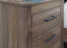 Load image into Gallery viewer, Zelen King Panel Bed with Mirrored Dresser and 2 Nightstands
