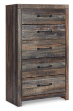 Load image into Gallery viewer, Drystan King Bookcase Bed with 2 Storage Drawers with Mirrored Dresser and Chest
