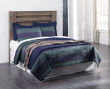 Load image into Gallery viewer, Zelen Full Panel Headboard with Mirrored Dresser and 2 Nightstands
