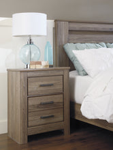 Load image into Gallery viewer, Zelen Queen/Full Panel Headboard with Mirrored Dresser, Chest and Nightstand

