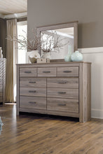 Load image into Gallery viewer, Zelen Full Panel Headboard with Mirrored Dresser, Chest and 2 Nightstands
