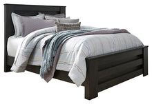 Load image into Gallery viewer, Brinxton Queen Panel Bed with Mirrored Dresser
