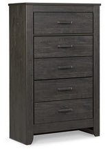 Load image into Gallery viewer, Brinxton King/California King Panel Headboard with Mirrored Dresser, Chest and Nightstand
