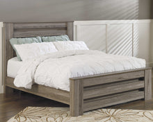 Load image into Gallery viewer, Zelen Queen Panel Bed with Mirrored Dresser and Chest
