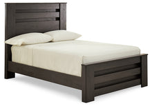 Load image into Gallery viewer, Brinxton Full Panel Bed with Mirrored Dresser and 2 Nightstands
