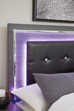 Load image into Gallery viewer, Lodanna Full Panel Bed with Mirrored Dresser and 2 Nightstands
