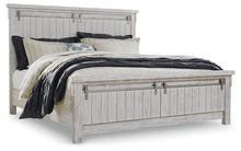 Load image into Gallery viewer, Brashland Queen Panel Bed with Mirrored Dresser and Chest
