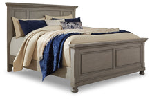 Load image into Gallery viewer, Lettner King Panel Bed with Mirrored Dresser, Chest and 2 Nightstands
