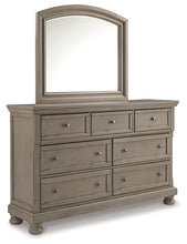 Load image into Gallery viewer, Lettner California King Sleigh Bed with Mirrored Dresser, Chest and Nightstand
