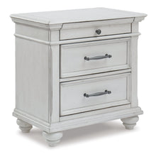 Load image into Gallery viewer, Kanwyn King Panel Bed with Storage with Mirrored Dresser, Chest and Nightstand
