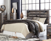 Load image into Gallery viewer, Drystan King Panel Headboard with Mirrored Dresser, Chest and 2 Nightstands
