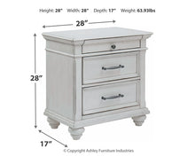 Load image into Gallery viewer, Kanwyn King Panel Bed with Mirrored Dresser, Chest and Nightstand
