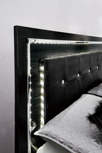 Load image into Gallery viewer, Kaydell Queen Panel Bed with Storage with Mirrored Dresser and 2 Nightstands
