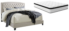Load image into Gallery viewer, Jerary Queen Upholstered Bed with Mattress
