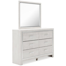 Load image into Gallery viewer, Altyra King Panel Headboard with Mirrored Dresser, Chest and Nightstand
