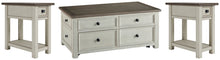 Load image into Gallery viewer, Bolanburg Coffee Table with 2 End Tables

