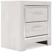 Load image into Gallery viewer, Altyra Queen Panel Bookcase Bed with Mirrored Dresser and 2 Nightstands
