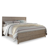 Load image into Gallery viewer, Culverbach King Panel Bed with Mirrored Dresser and Chest
