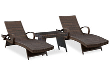 Load image into Gallery viewer, Kantana 2 Chaise Lounge Chairs with End Table
