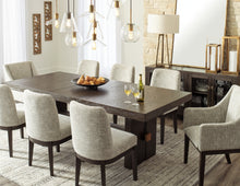 Load image into Gallery viewer, Burkhaus Dining Table and 8 Chairs
