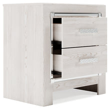 Load image into Gallery viewer, Altyra King Upholstered Storage Bed with Mirrored Dresser and Nightstand
