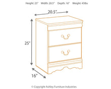 Load image into Gallery viewer, Huey Vineyard Full Sleigh Bed with Mirrored Dresser and Nightstand
